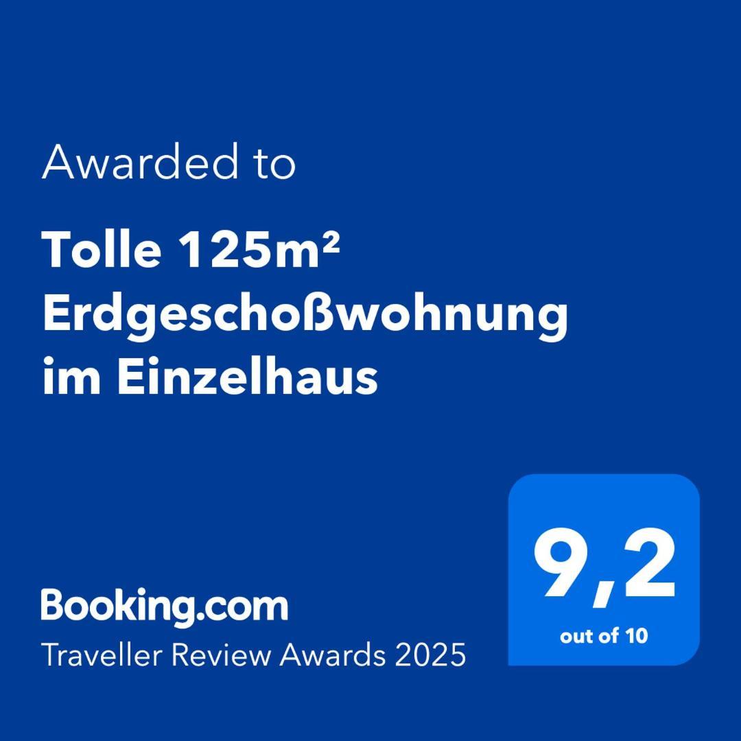 Tolle 125M² Erdgeschosswohnung Im Einzelhaus كالتنكيرشن المظهر الخارجي الصورة